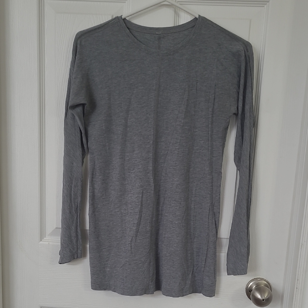lululemon athletica Long Sleeve Tee - Heather Gray
